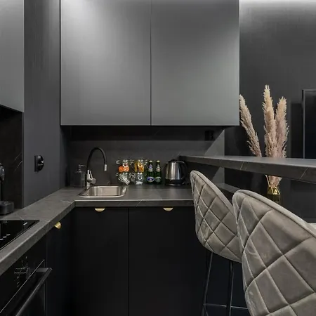 Apartmán Negro - Nowe Osiedle, Klimatyzacja, Parking Hlivice